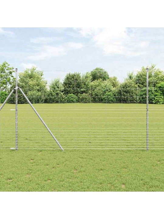 Lauku žogs sudraba 25 x 1.5 m cinkots tērauds