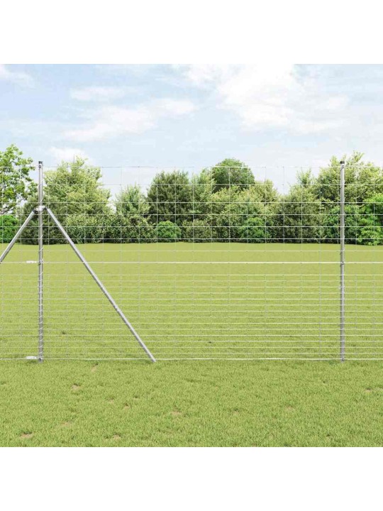 Lauku žogs sudraba 25 x 1.6 m cinkots tērauds