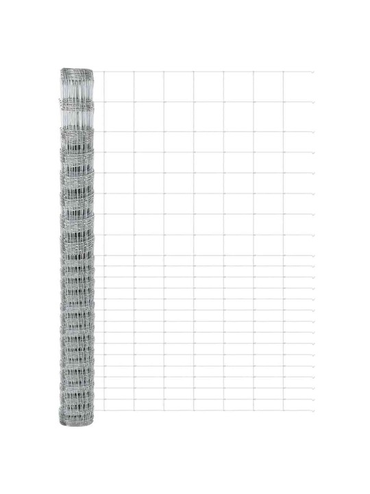 Lauku žogs sudraba 25 x 1.6 m cinkots tērauds