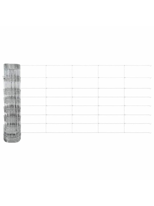 Lauku žogs sudraba 50 x 0.8 m cinkots tērauds
