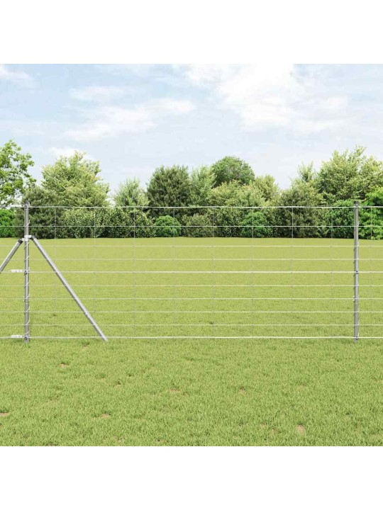 Lauku žogs sudraba 50 x 1 m cinkots tērauds