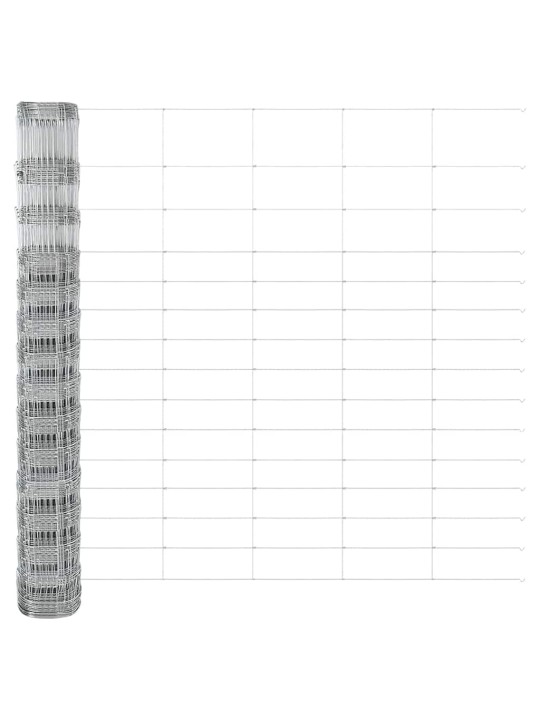 Lauku žogs sudraba 50 x 1.6 m cinkots tērauds