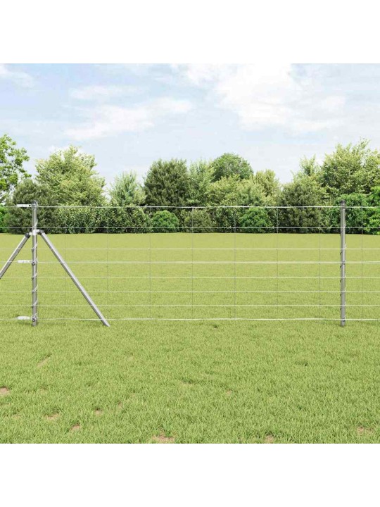 Lauku žogs sudraba 100 x 0.8 m cinkots tērauds