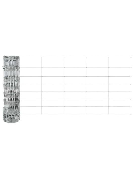 Lauku žogs sudraba 100 x 0.8 m cinkots tērauds