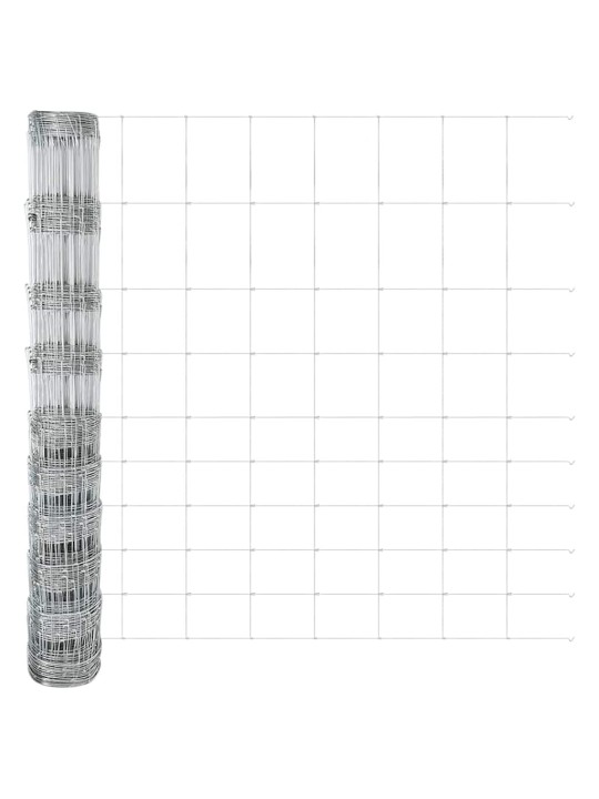 Lauku žogs sudraba 25 x 1.2 m cinkots tērauds