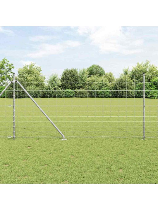 Lauku žogs sudraba 25 x 1.2 m cinkots tērauds