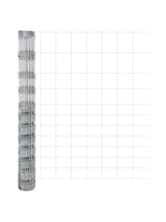 Lauku žogs sudraba 25 x 1.4 m cinkots tērauds