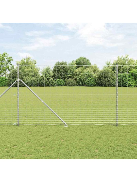 Lauku žogs sudraba 25 x 1.5 m cinkots tērauds