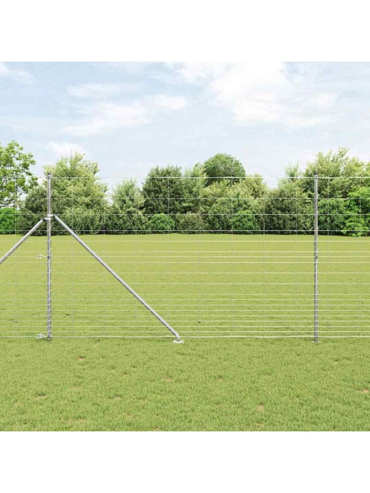 Lauku žogs sudraba 25 x 1.5 m cinkots tērauds