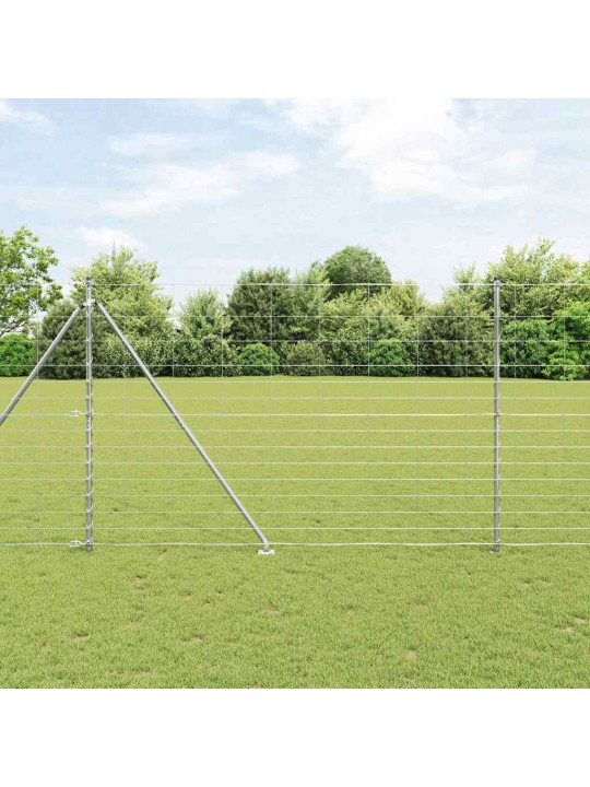 Lauku žogs sudraba 25 x 1.6 m cinkots tērauds