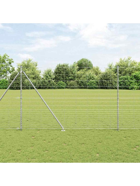 Lauku žogs sudraba 25 x 1.6 m cinkots tērauds