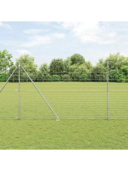 Lauku žogs sudraba 25 x 1.6 m cinkots tērauds