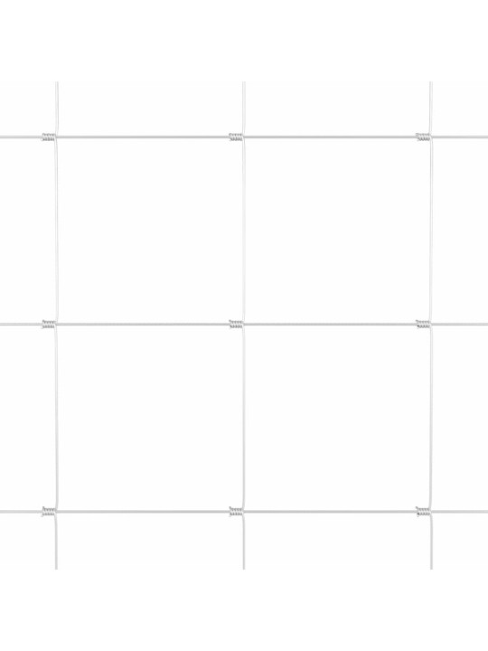Lauku žogs sudraba 100 x 0.8 m cinkots tērauds