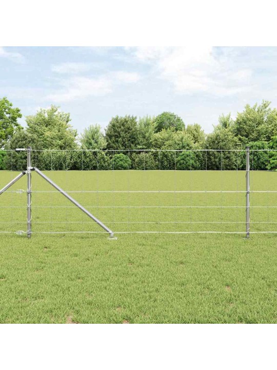 Lauku žogs sudraba 100 x 0.8 m cinkots tērauds