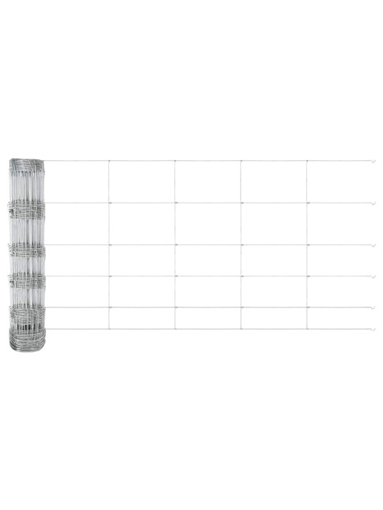 Lauku žogs sudraba 100 x 0.8 m cinkots tērauds