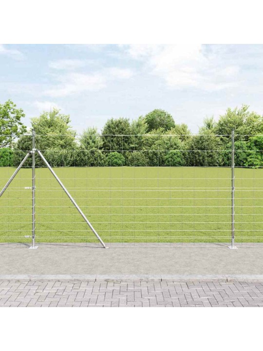 Lauku žogs sudraba 25 x 1.4 m cinkots tērauds