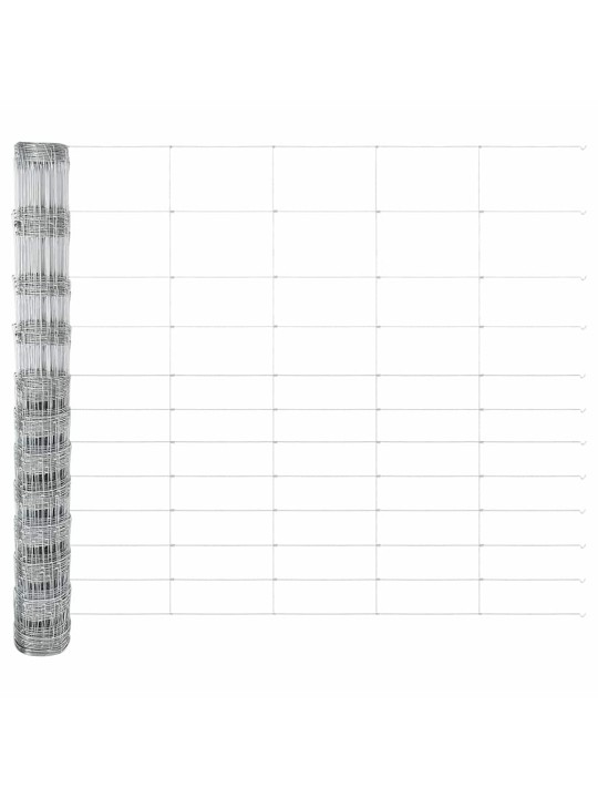 Lauku žogs sudraba 25 x 1.4 m cinkots tērauds
