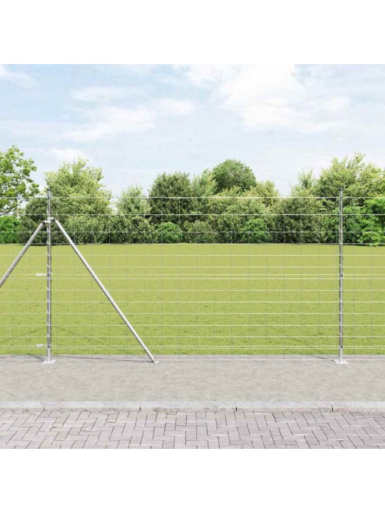 Lauku žogs sudraba 25 x 1.4 m cinkots tērauds
