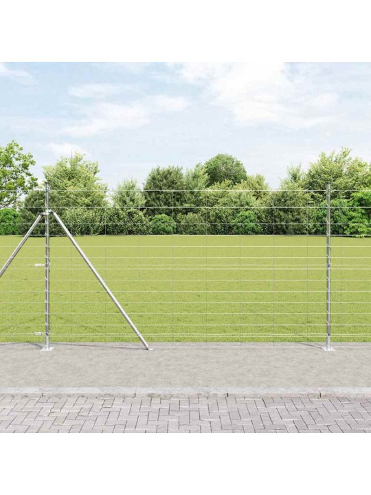 Lauku žogs sudraba 25 x 1.4 m cinkots tērauds