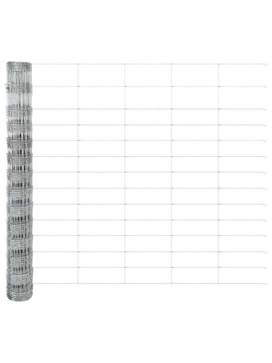 Lauku žogs sudraba 25 x 1.4 m cinkots tērauds