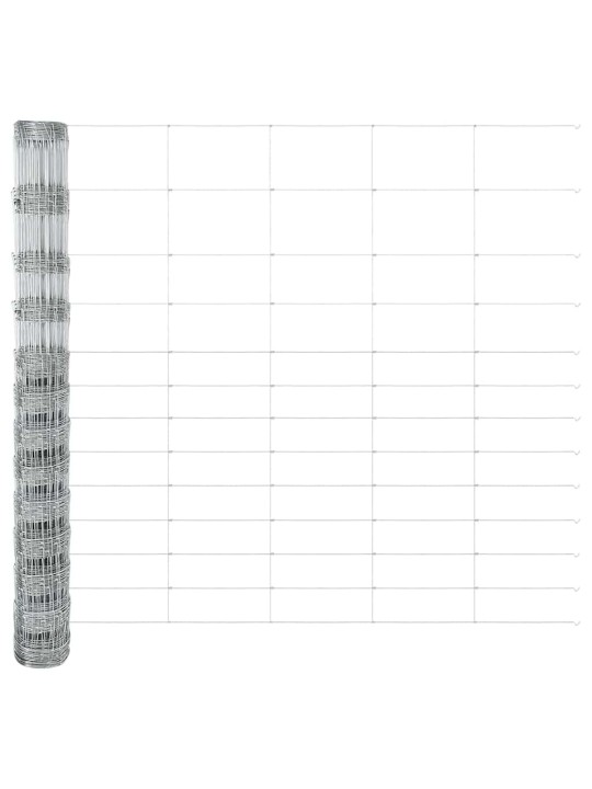 Lauku žogs sudraba 25 x 1.5 m cinkots tērauds
