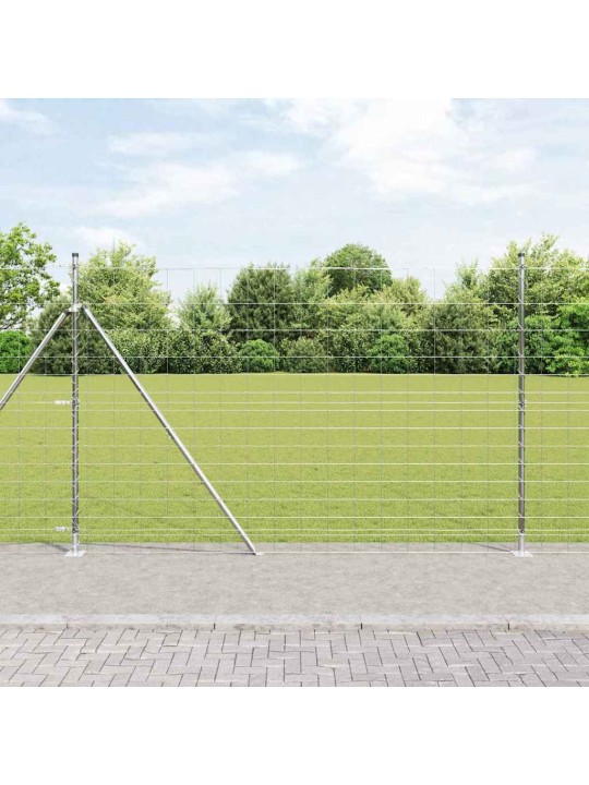 Lauku žogs sudraba 25 x 1.6 m cinkots tērauds