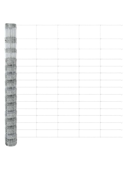 Lauku žogs sudraba 25 x 1.6 m cinkots tērauds