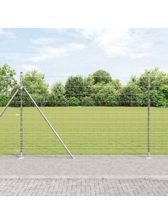 Lauku žogs sudraba 25 x 1.6 m cinkots tērauds