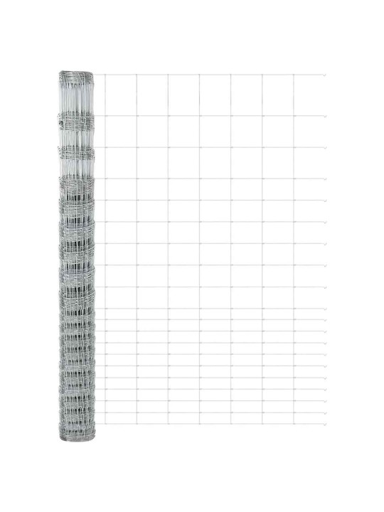 Lauku žogs sudraba 25 x 1.6 m cinkots tērauds