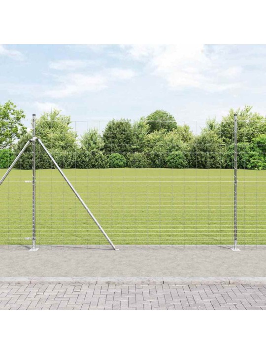 Lauku žogs sudraba 25 x 1.6 m cinkots tērauds