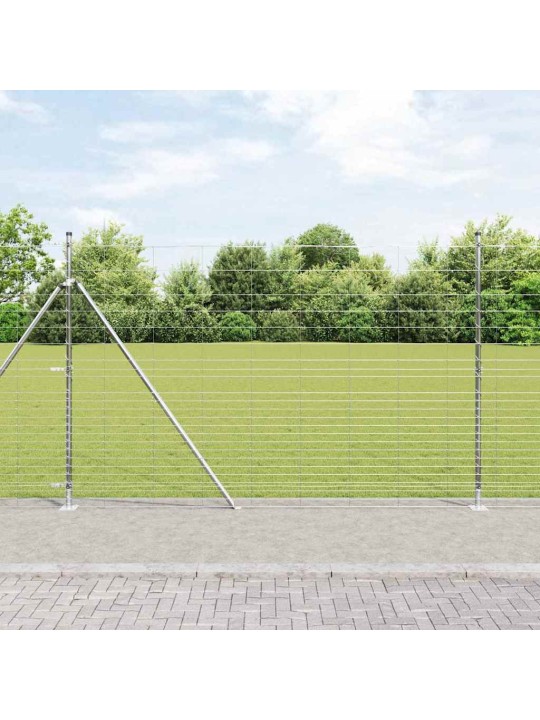 Lauku žogs sudraba 25 x 1.6 m cinkots tērauds