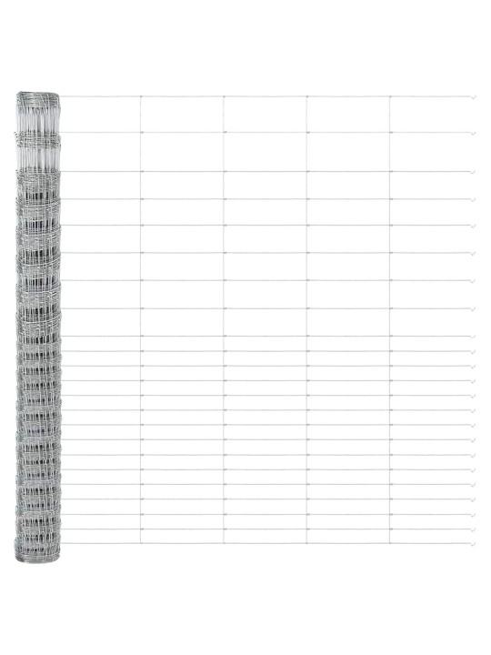 Lauku žogs sudraba 25 x 1.6 m cinkots tērauds