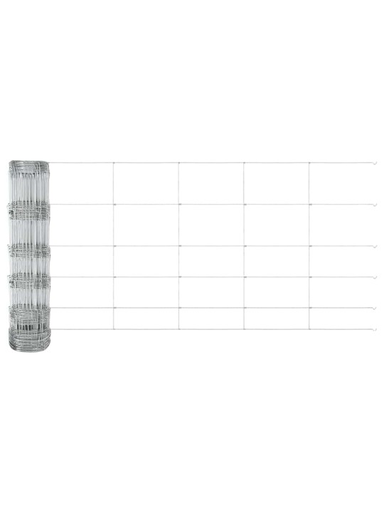 Lauku žogs sudraba 50 x 0.8 m cinkots tērauds