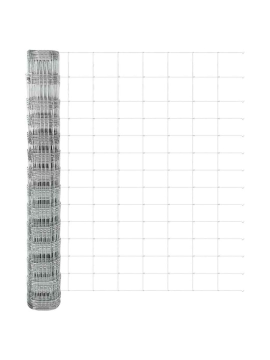 Lauku žogs sudraba 50 x 1.4 m cinkots tērauds