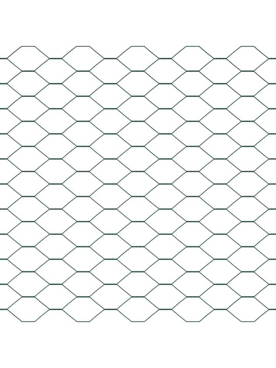 Žogs ar stabiem. zaļa 1.6 x 50 m pvc pārklāts tērauds