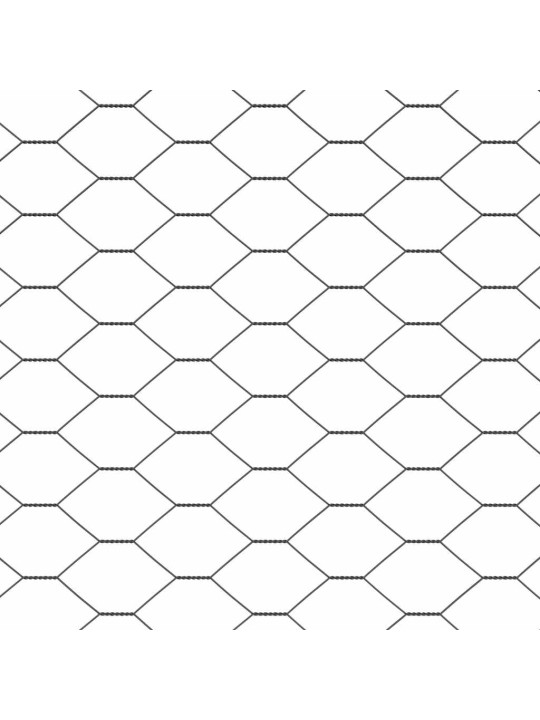 Žogs ar stabiem. pelēka 0.4 x 10 m pvc pārklāts tērauds