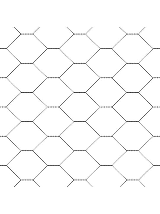 Žogs ar stabiem. pelēka 0.4 x 10 m pvc pārklāts tērauds