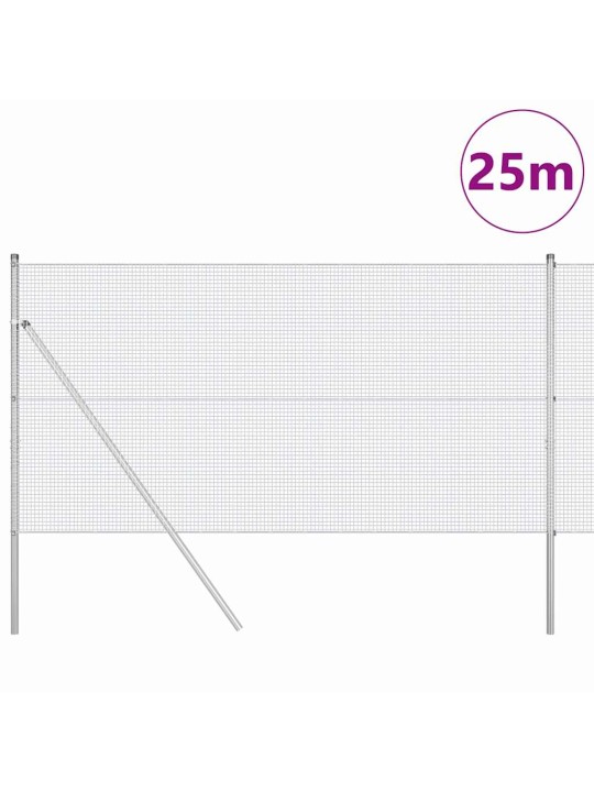 Žogs ar stabiem. sudraba 1.4 x 25 m tērauds