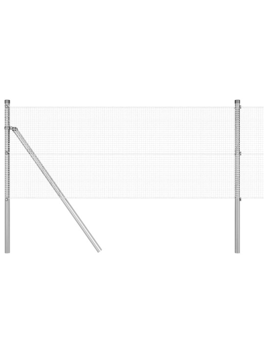 Žogs ar stabiem. sudraba 0.8 x 50 m tērauds
