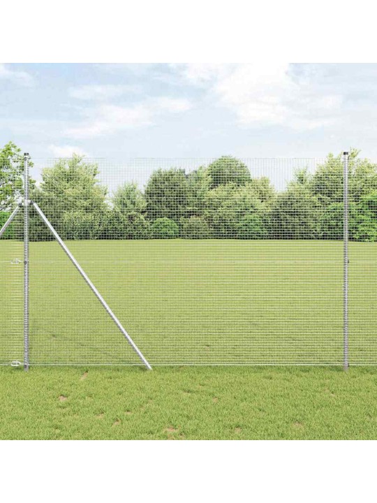 Žogs ar stabiem. sudraba 1.5 x 50 m tērauds