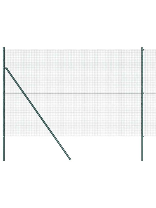 Žogs ar stabiem. zaļa 1.6 x 10 m tērauds