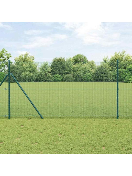 Žogs ar stabiem. zaļa 1.4 x 25 m tērauds