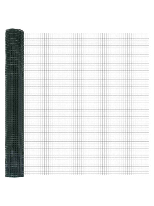 Žogs ar stabiem. zaļa 1.4 x 25 m tērauds