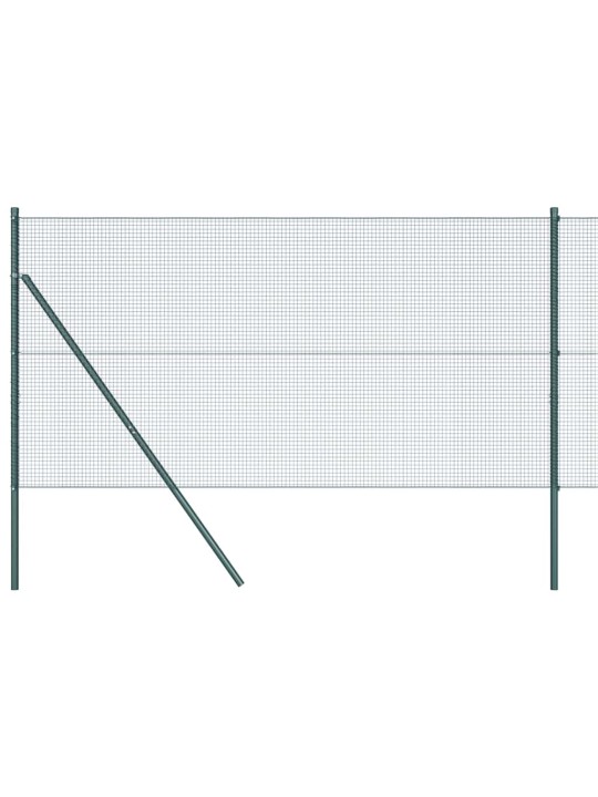 Žogs ar stabiem. zaļa 1.4 x 25 m tērauds