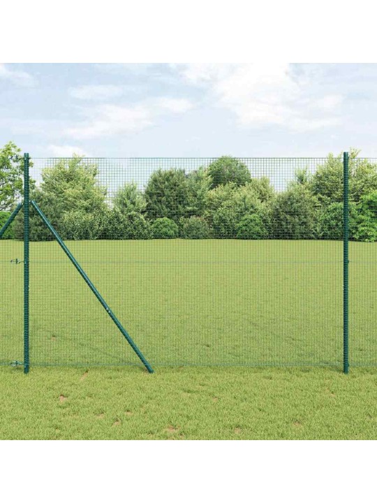 Žogs ar stabiem. zaļa 1.5 x 25 m tērauds