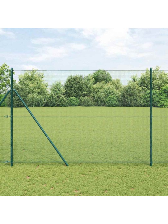Žogs ar stabiem. zaļa 1.6 x 25 m tērauds