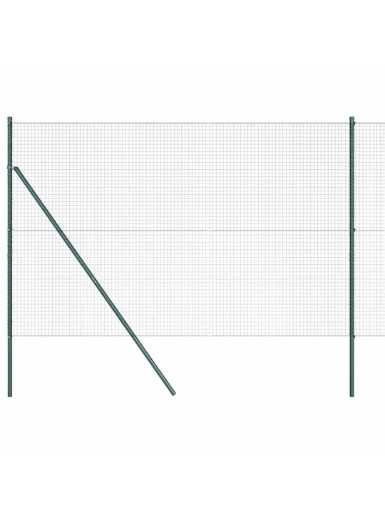 Žogs ar stabiem. zaļa 1.6 x 25 m tērauds