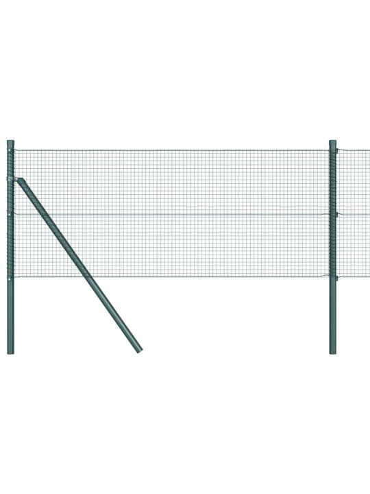 Žogs ar stabiem. zaļa 0.8 x 50 m tērauds