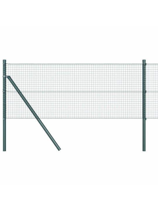 Žogs ar stabiem. zaļa 0.8 x 50 m tērauds