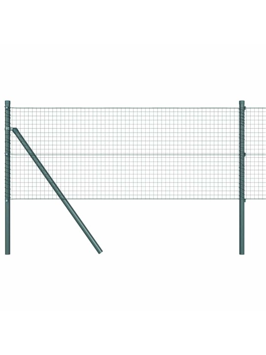 Žogs ar stabiem. zaļa 0.8 x 50 m tērauds